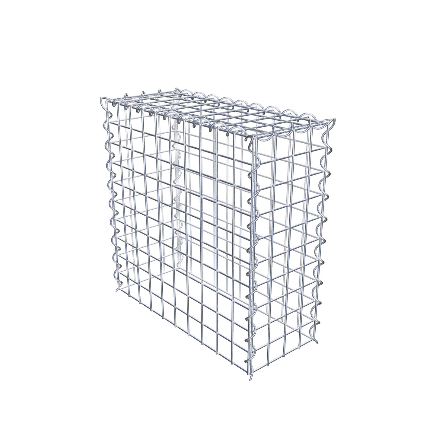 Gavión adicional tipo 3 50 cm x 50 cm x 20 cm (L x A x P), malla 5 cm x 5 cm, en espiral