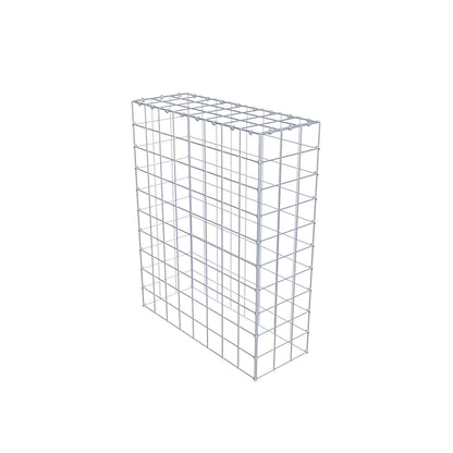 Gabbione aggiuntivo di tipo 3 100 cm x 80 cm x 30 cm (L x H x P), maglia 10 cm x 10 cm, anello a C