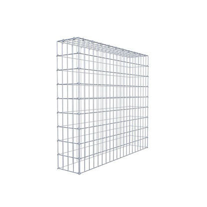 Gabbione aggiuntivo di tipo 3 100 cm x 90 cm x 20 cm (L x H x P), maglia 5 cm x 10 cm, anello a C