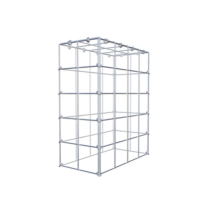 Anbaugabione Typ 3 50 cm x 40 cm x 20 cm (L x H x T), Maschenweite 10 cm x 10 cm, C-Ring