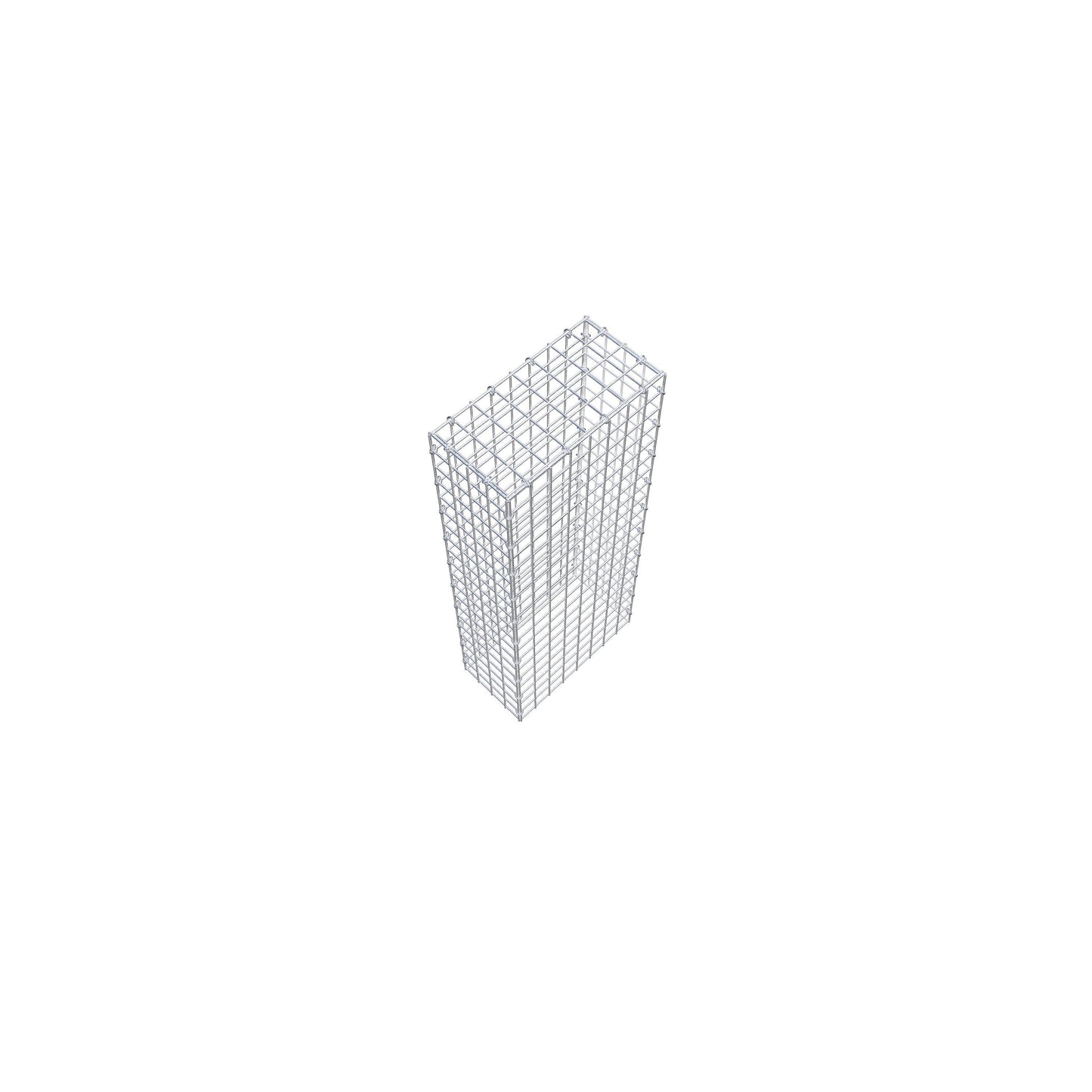 Fourche rapportée type 3 100 cm x 20 cm x 40 cm (L x H x P), mailles 5 cm x 5 cm, anneau C