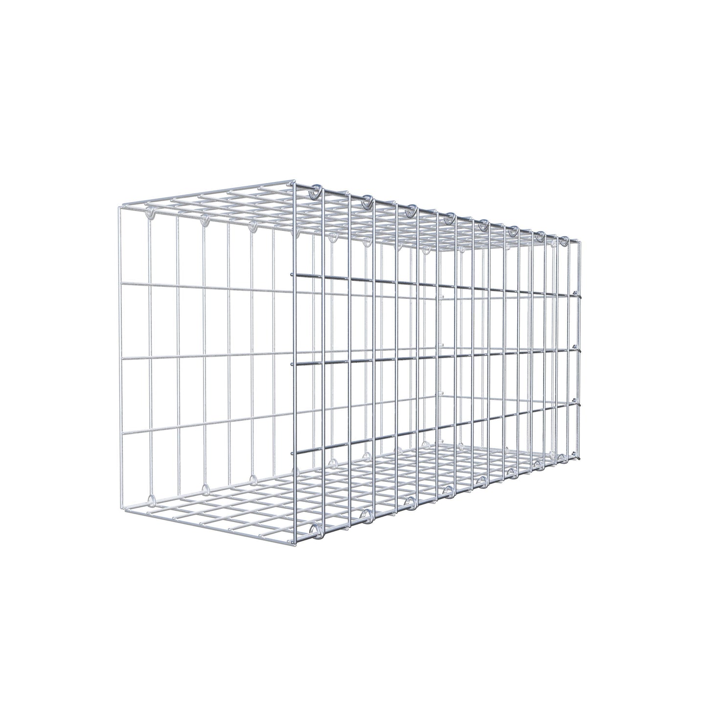 Pile aggiuntivo tipo 2 80 cm x 40 cm x 30 cm, maglia 5 cm x 10 cm, anello a C