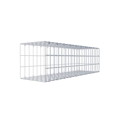 Anbaugabione Typ 2 100 cm x 30 cm x 30 cm, Maschenweite 5 cm x 10 cm, C-Ring