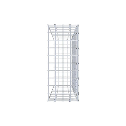 Fourche rapportée type 2 100 cm x 20 cm x 50 cm, mailles 5 cm x 10 cm, anneau en C