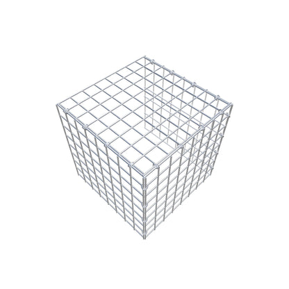 Anbaugabione Typ 4 40 cm x 40 cm x 40 cm (L x H x T), Maschenweite 5 cm x 5 cm, C-Ring