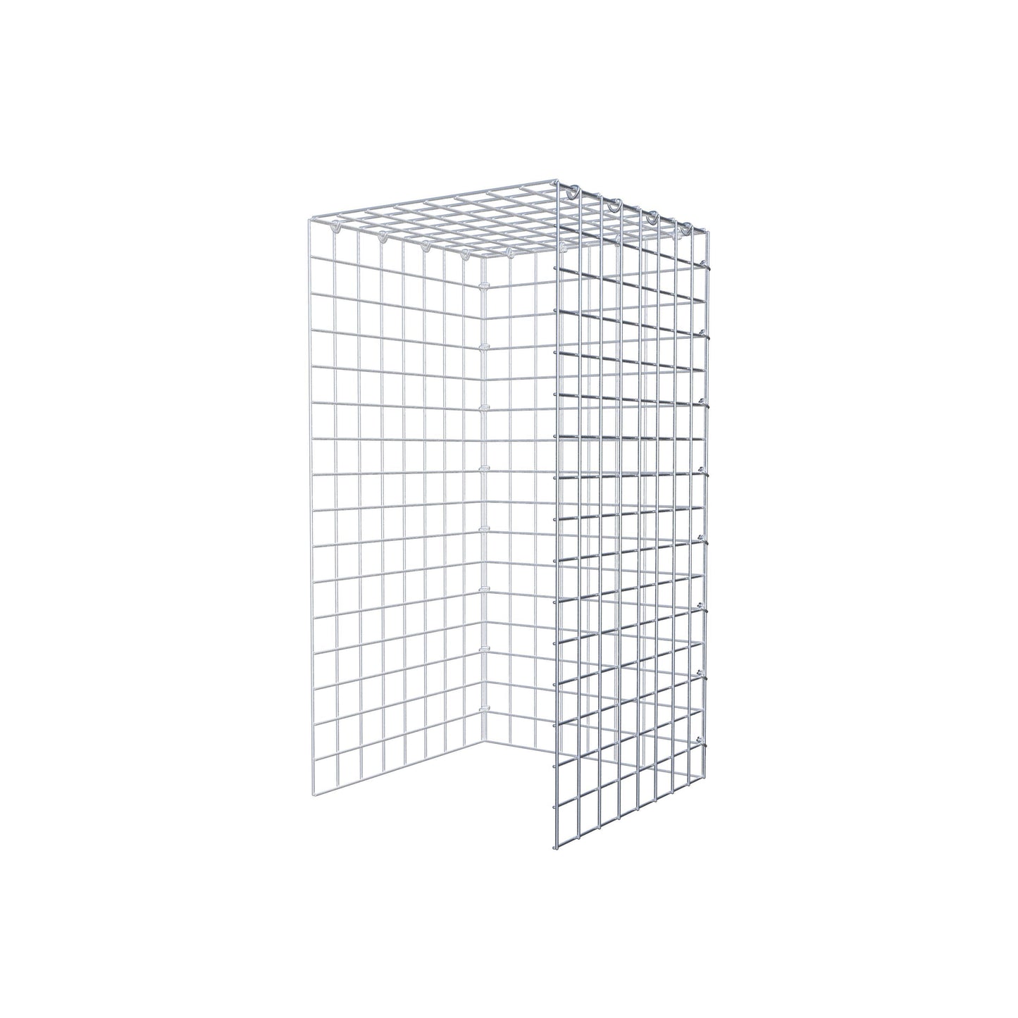 Tilläggspåle typ 4 80 cm x 40 cm x 40 cm (L x H x D), maskstorlek 5 cm x 5 cm, C-ring