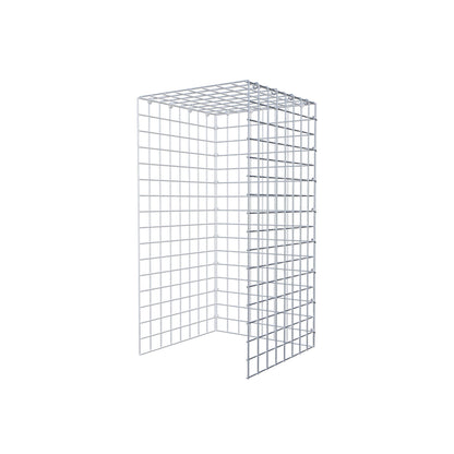 Tilläggspåle typ 4 80 cm x 40 cm x 40 cm (L x H x D), maskstorlek 5 cm x 5 cm, C-ring
