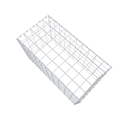Anbaugabione Typ 3 100 cm x 60 cm x 50 cm (L x H x T), Maschenweite 10 cm x 10 cm, C-Ring