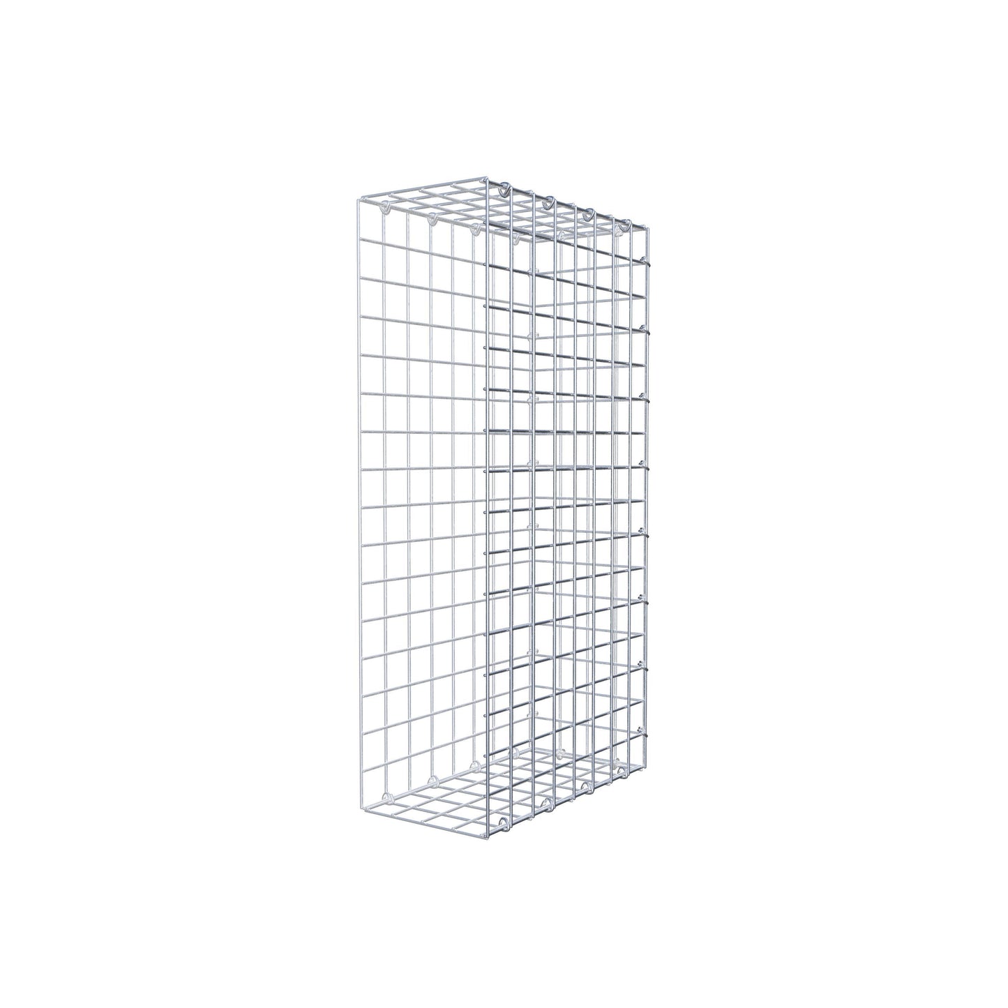 Fourche rapportée type 2 80 cm x 40 cm x 20 cm (L x H x P), mailles 5 cm x 5 cm, anneau C
