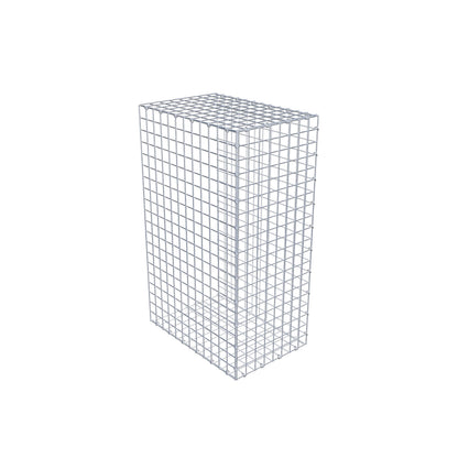 Anbaugabione Typ 2 100 cm x 60 cm x 40 cm (L x H x T), Maschenweite 5 cm x 5 cm, C-Ring