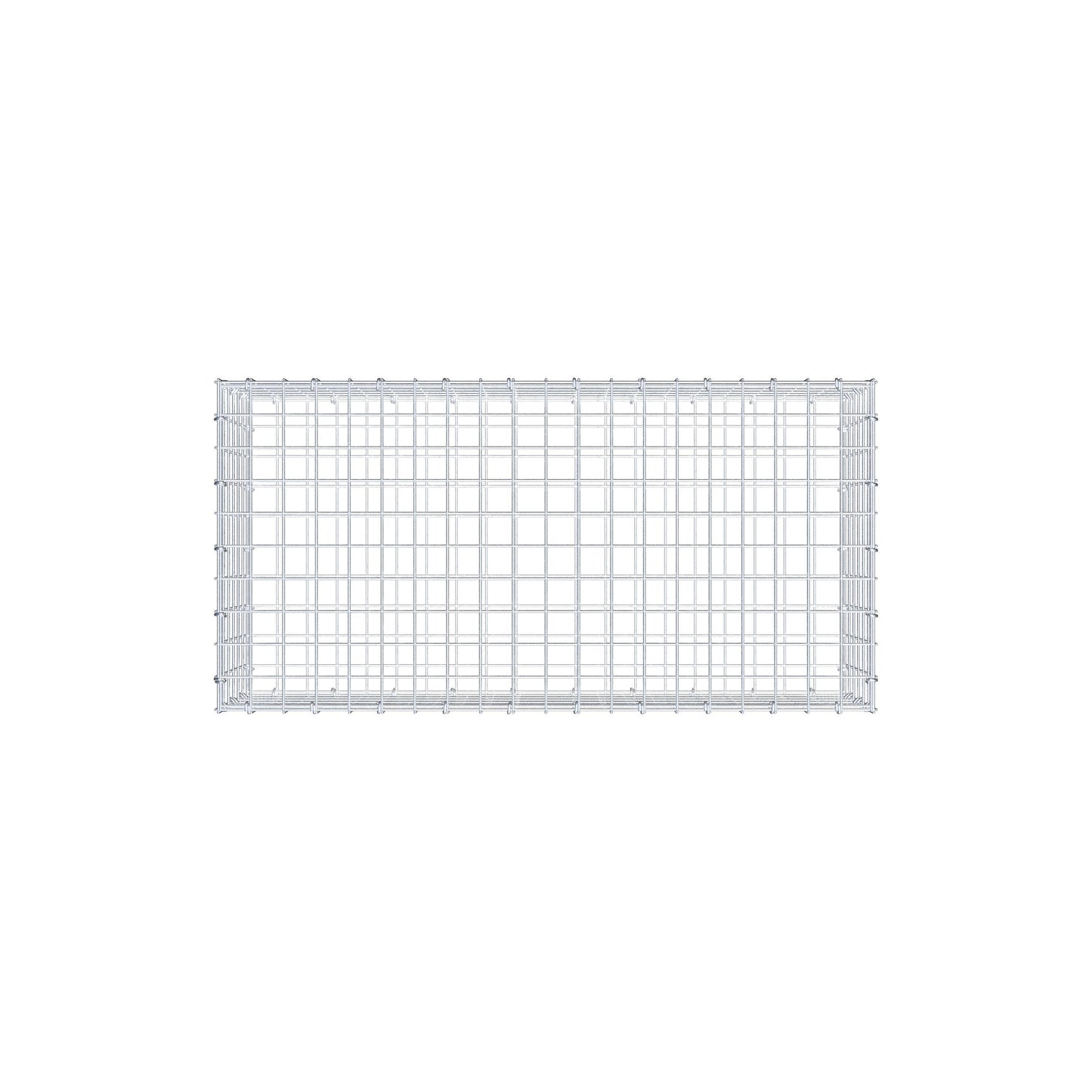 Schanskorf 100 cm x 30 cm x 50 cm (L x H x D), maaswijdte 5 cm x 5 cm, C-ring