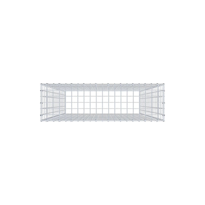 Pile aggiuntivo tipo 3 200 cm x 100 cm x 30 cm (L x H x P), maglia 5 cm x 10 cm, anello a C