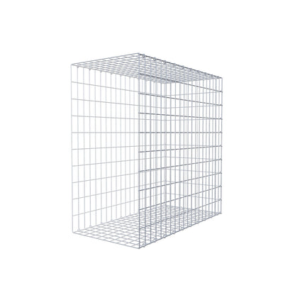 Mounted gabion type 2 100 cm x 100 cm x 50 cm, mesh size 5 cm x 10 cm, C-ring