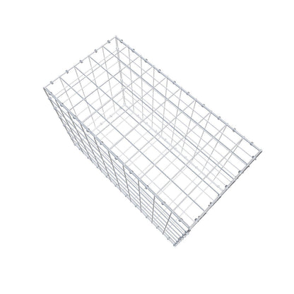 Schanskorf 100 cm x 70 cm x 50 cm (L x H x D), maaswijdte 10 x 10 cm, spiraalring