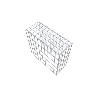 Add-on schanskorf type 4 50 cm x 50 cm x 20 cm (L x H x D), maaswijdte 5 cm x 10 cm, C-ring