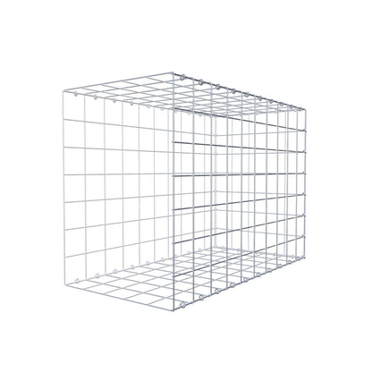 Type 2 oplegkorf 100 cm x 70 cm x 50 cm (L x H x D), maaswijdte 10 cm x 10 cm, C-ring