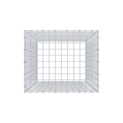 Anbaugabione Typ 3 100 cm x 60 cm x 50 cm (L x H x T), Maschenweite 5 cm x 5 cm, C-Ring