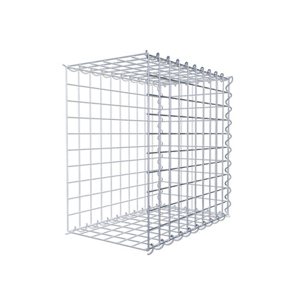 Gabbione aggiuntivo tipo 2 50 cm x 50 cm x 30 cm (L x A x P), dimensione maglia 5 cm x 5 cm, a spirale