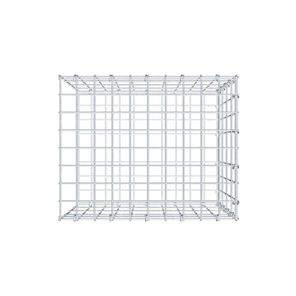 Anbaugabione Typ 2 50 cm x 40 cm x 40 cm, Maschenweite 5 cm x 10 cm, C-Ring