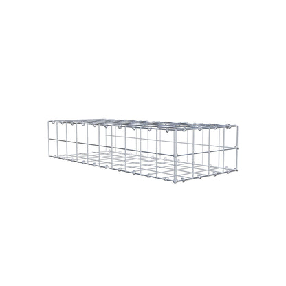Anbaugabione Typ 2 100 cm x 20 cm x 40 cm (L x H x T), Maschenweite 10 cm x 10 cm, C-Ring