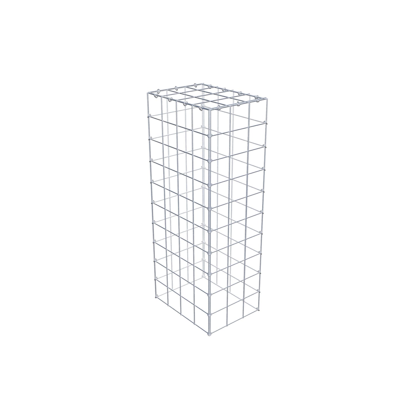 Gabbione aggiuntivo di tipo 3 100 cm x 40 cm x 30 cm (L x H x P), maglia 10 cm x 10 cm, anello a C
