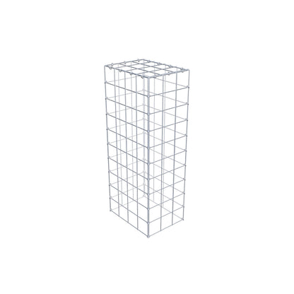 Gabbione aggiuntivo di tipo 3 100 cm x 40 cm x 30 cm (L x H x P), maglia 10 cm x 10 cm, anello a C