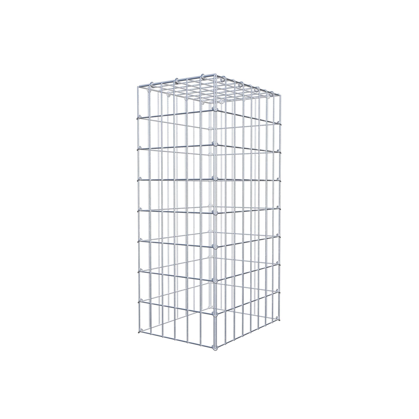 Pile aggiuntivo tipo 3 80 cm x 40 cm x 30 cm (L x H x P), maglia 5 cm x 10 cm, anello a C