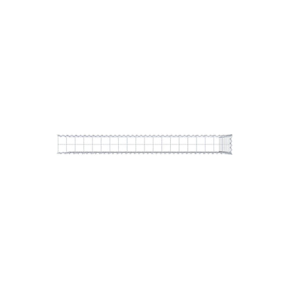 Grown-on gabion type 4 200 cm x 100 cm x 20 cm (L x H x D), mesh size 10 cm x 10 cm, spiral