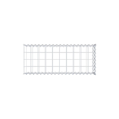 Anbaugabione Typ 2 100 cm x 20 cm x 40 cm (L x H x T), Maschenweite 10 cm x 10 cm, Spirale