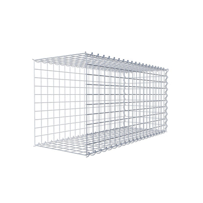 Gabion rapporté type 2 100 cm x 50 cm x 40 cm (L x H x P), mailles 5 cm x 5 cm, spirale