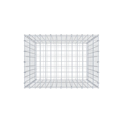 Gabione 100 cm x 70 cm x 50 cm (L x H x T), Maschenweite 5 cm x 10 cm, C-Ring