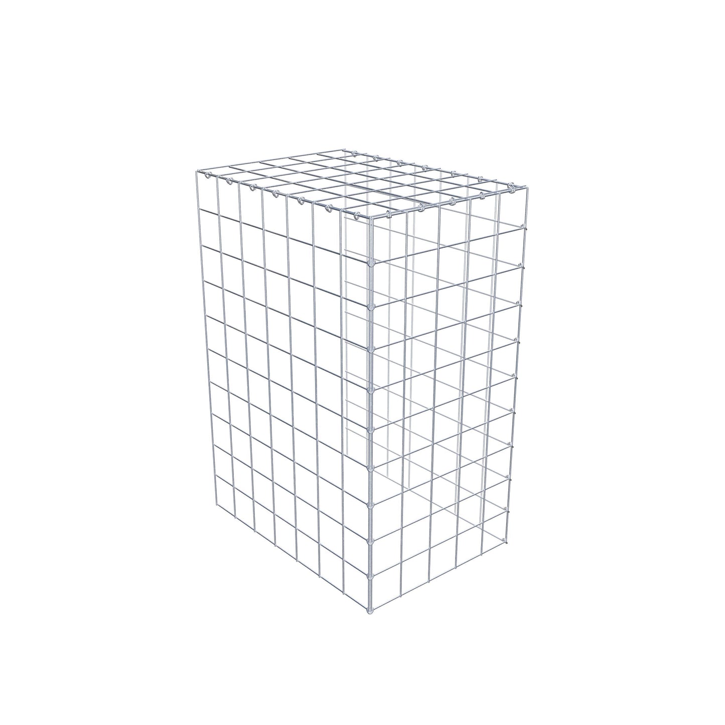 Pile aggiuntivo tipo 4 100 cm x 70 cm x 50 cm (L x H x P), maglia 10 cm x 10 cm, anello a C