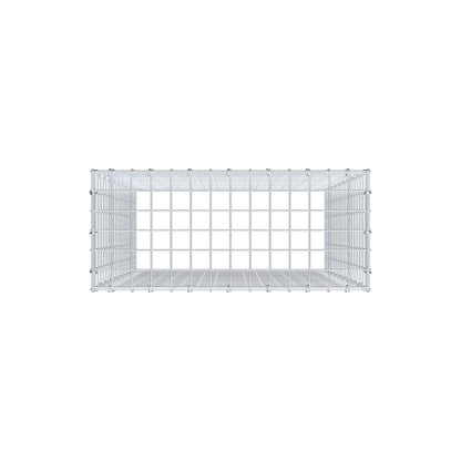Gabbione aggiuntivo di tipo 3 100 cm x 70 cm x 30 cm (L x H x P), maglia 5 cm x 5 cm, anello a C
