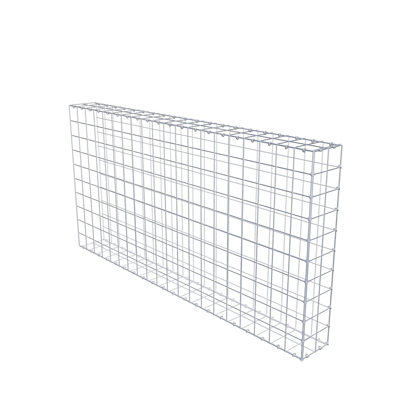 Anbaugabione Typ 2 200 cm x 100 cm x 20 cm (L x H x T), Maschenweite 10 cm x 10 cm, C-Ring