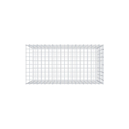 Anbaugabione Typ 2 100 cm x 60 cm x 50 cm, Maschenweite 5 cm x 10 cm, C-Ring