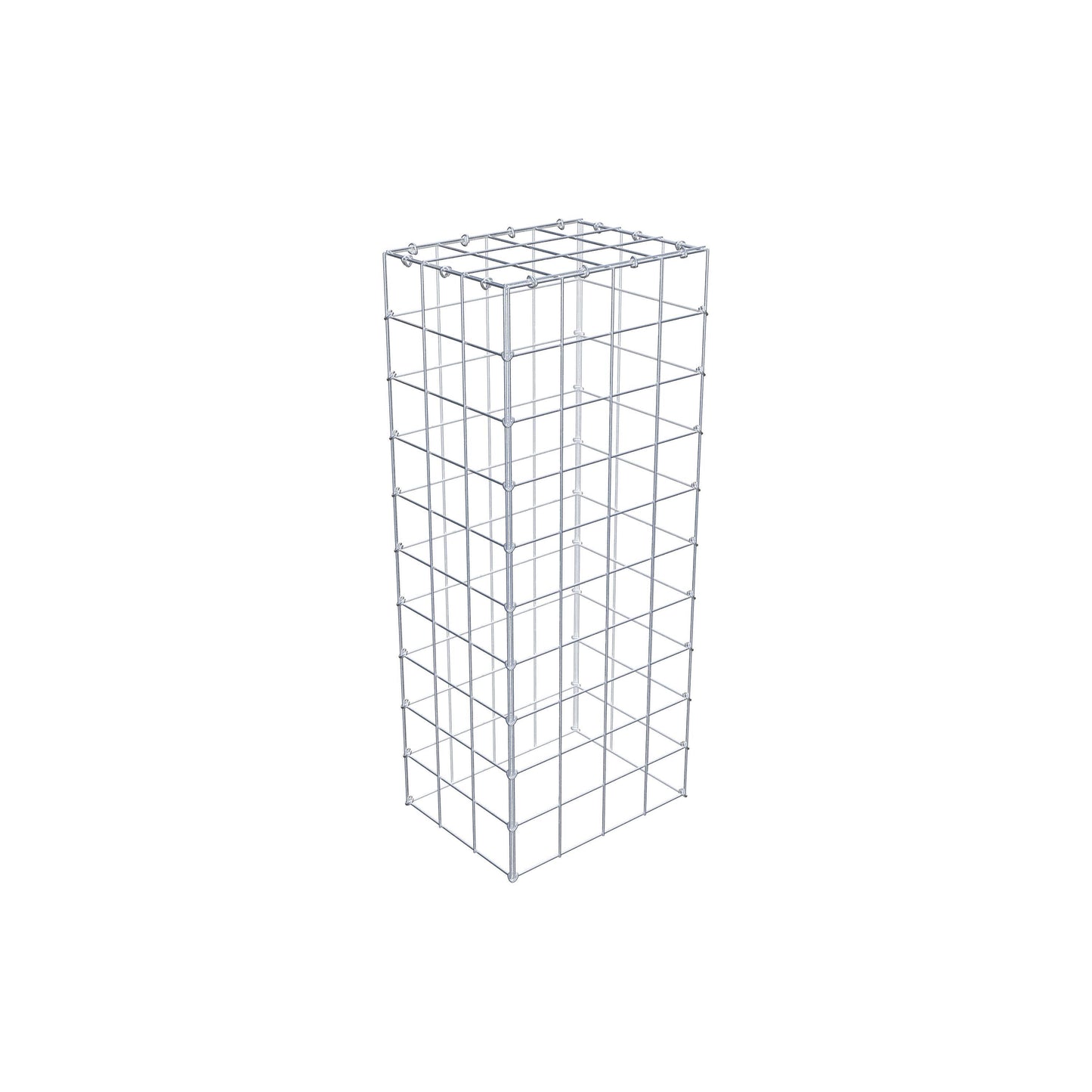 Gabbione aggiuntivo di tipo 3 100 cm x 30 cm x 40 cm (L x H x P), maglia 10 cm x 10 cm, anello a C