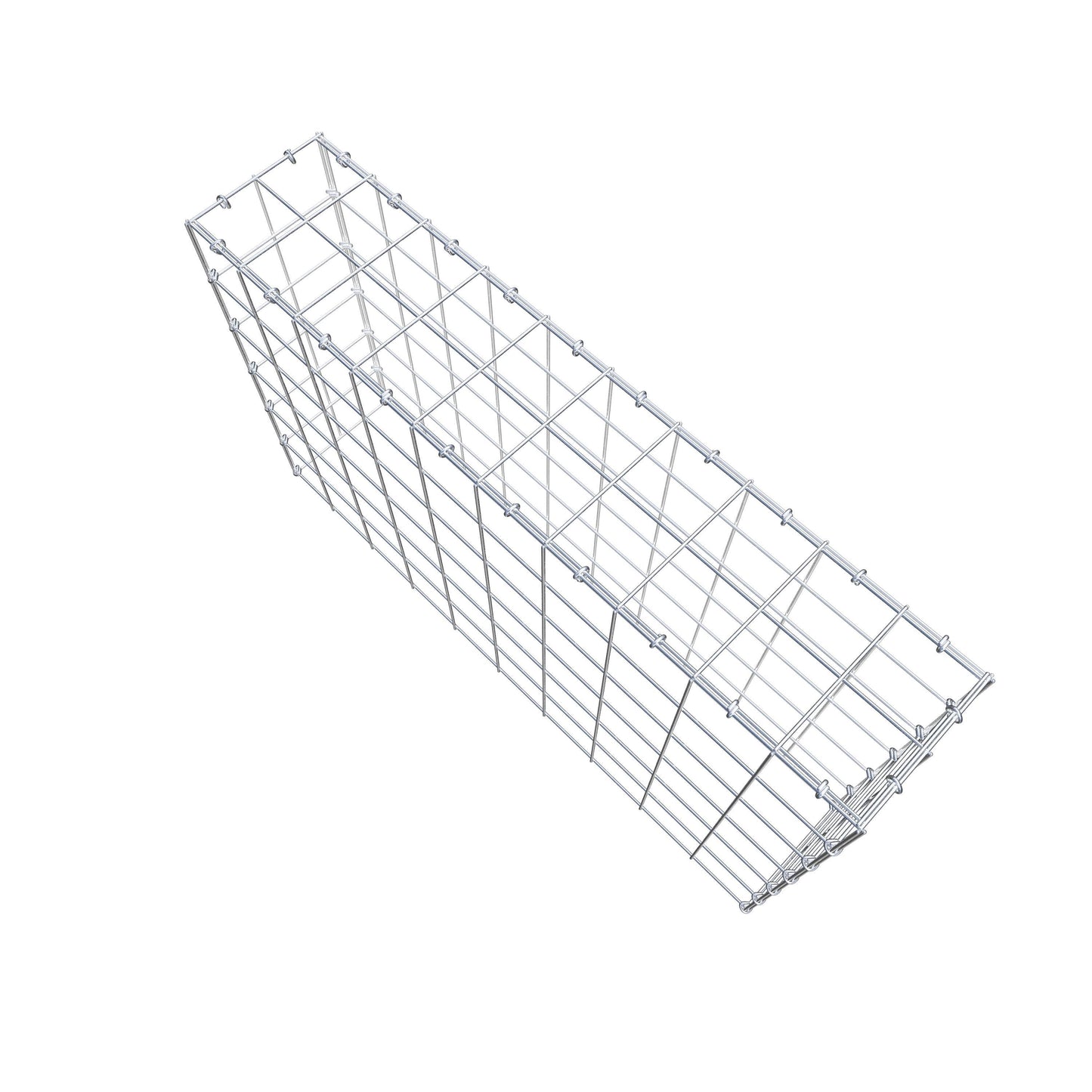 Fourche rapportée type 3 100 cm x 60 cm x 20 cm (L x H x P), mailles 10 cm x 10 cm, anneau C