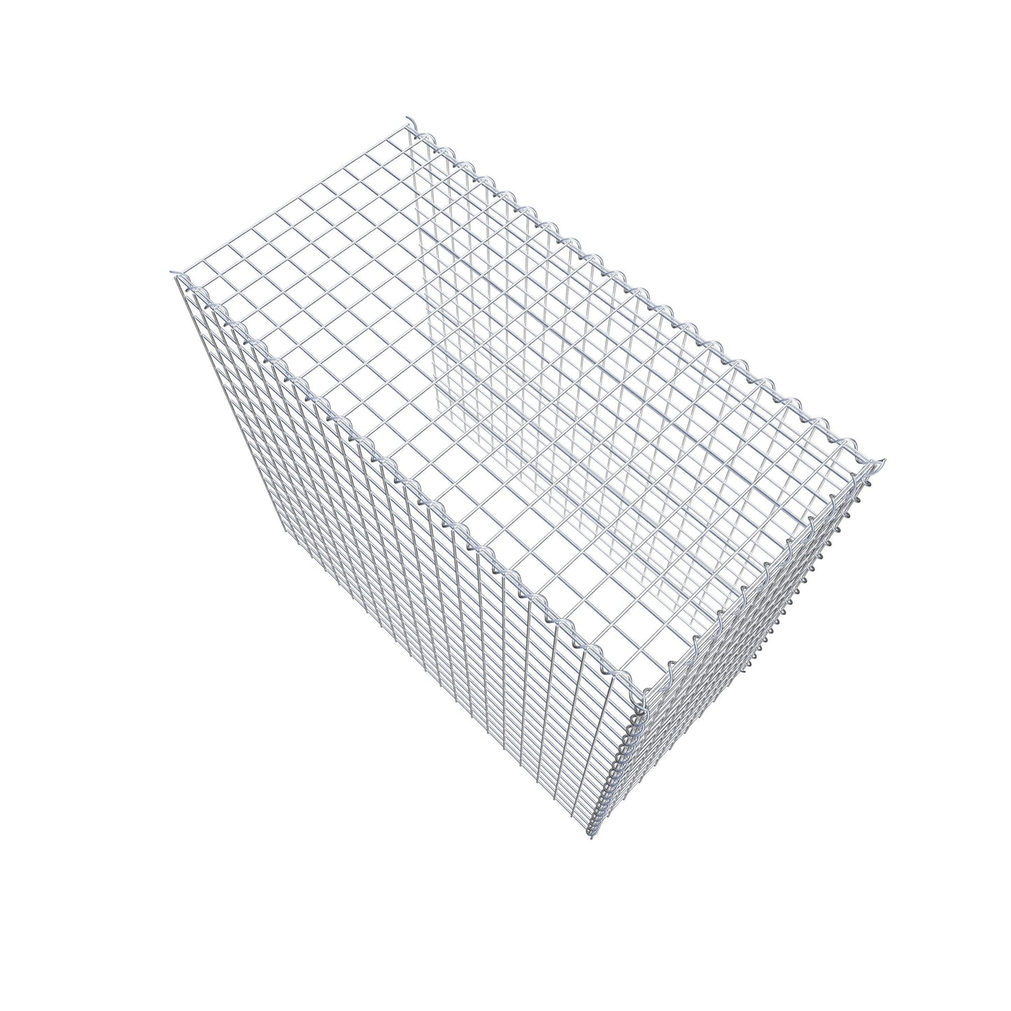 Anbaugabione Typ 4 100 cm x 90 cm x 50 cm (L x H x T), Maschenweite 5 cm x 5 cm, Spirale