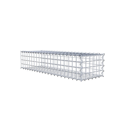 Extra gabion typ 2 100 cm x 20 cm x 30 cm (L x H x D), maskstorlek 5 cm x 5 cm, spiral