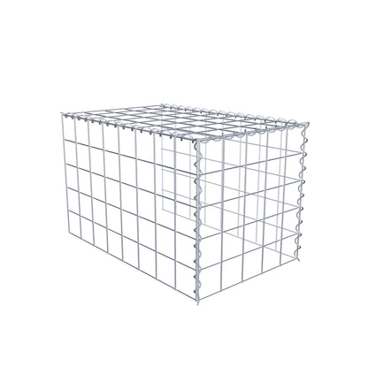 Gavión complementario tipo 4 80 cm x 50 cm x 50 cm (L x A x P), malla 10 cm x 10 cm, espiral