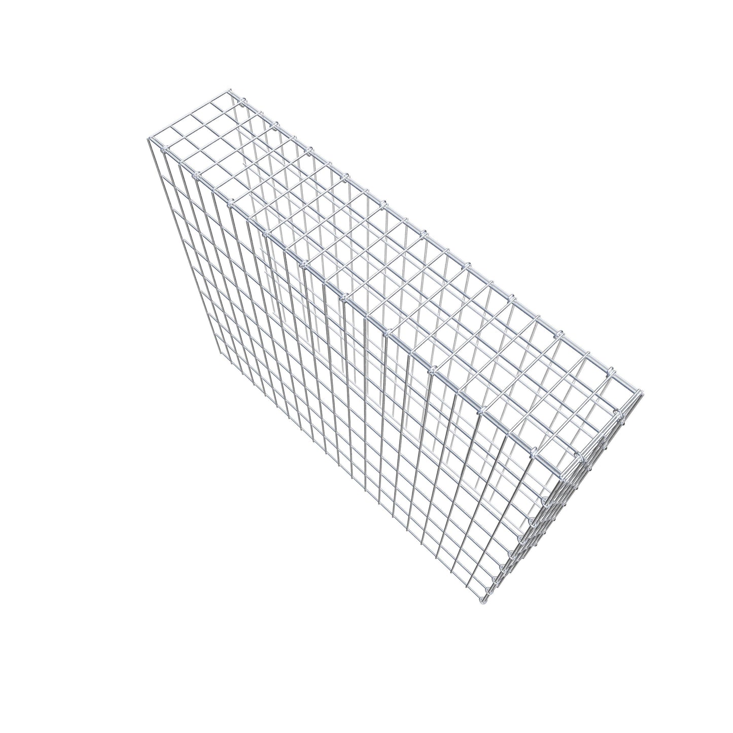 Type 4 oplegkorf 100 cm x 80 cm x 20 cm (L x H x D), maaswijdte 5 cm x 10 cm, C-ring