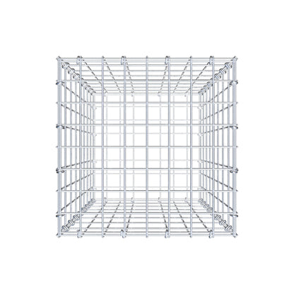 Gabion 80 cm x 40 cm x 40 cm (L x H x D), maskestørrelse 5 cm x 10 cm, C-ring