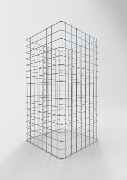 Gabionpelare 42 x 42 cm MW 5 x 5 cm kvadrat