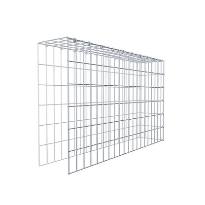 Type 4 oplegkorf 100 cm x 60 cm x 20 cm (L x H x D), maaswijdte 5 cm x 10 cm, C-ring