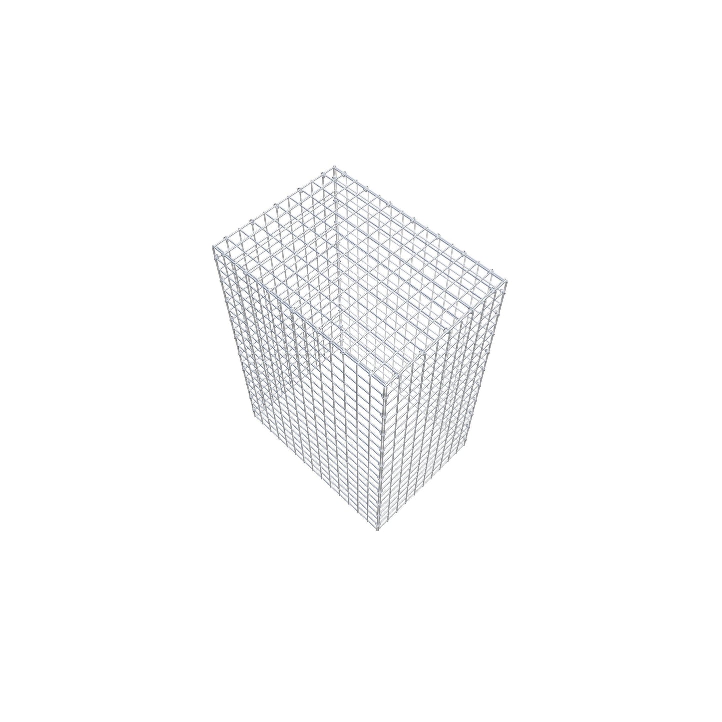 Gabbione aggiuntivo di tipo 3 100 cm x 70 cm x 50 cm (L x A x P), maglia 5 cm x 5 cm, anello a C
