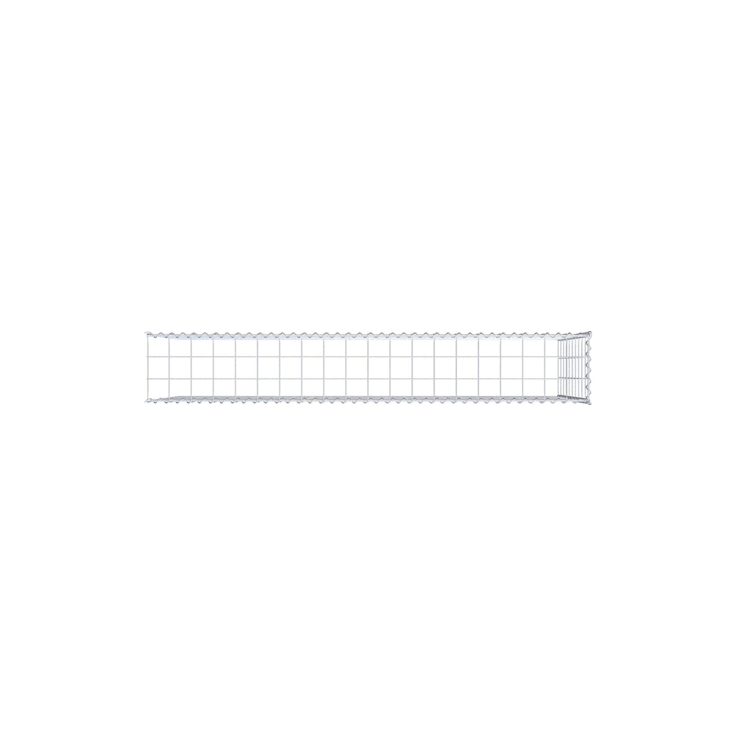 Gavión adicional tipo 4 200 cm x 100 cm x 30 cm (L x A x P), malla 10 cm x 10 cm, en espiral