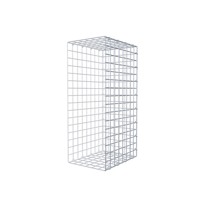 Toegevoegde pool type 2 80 cm x 40 cm x 30 cm (L x H x D), maaswijdte 5 cm x 5 cm, C-ring