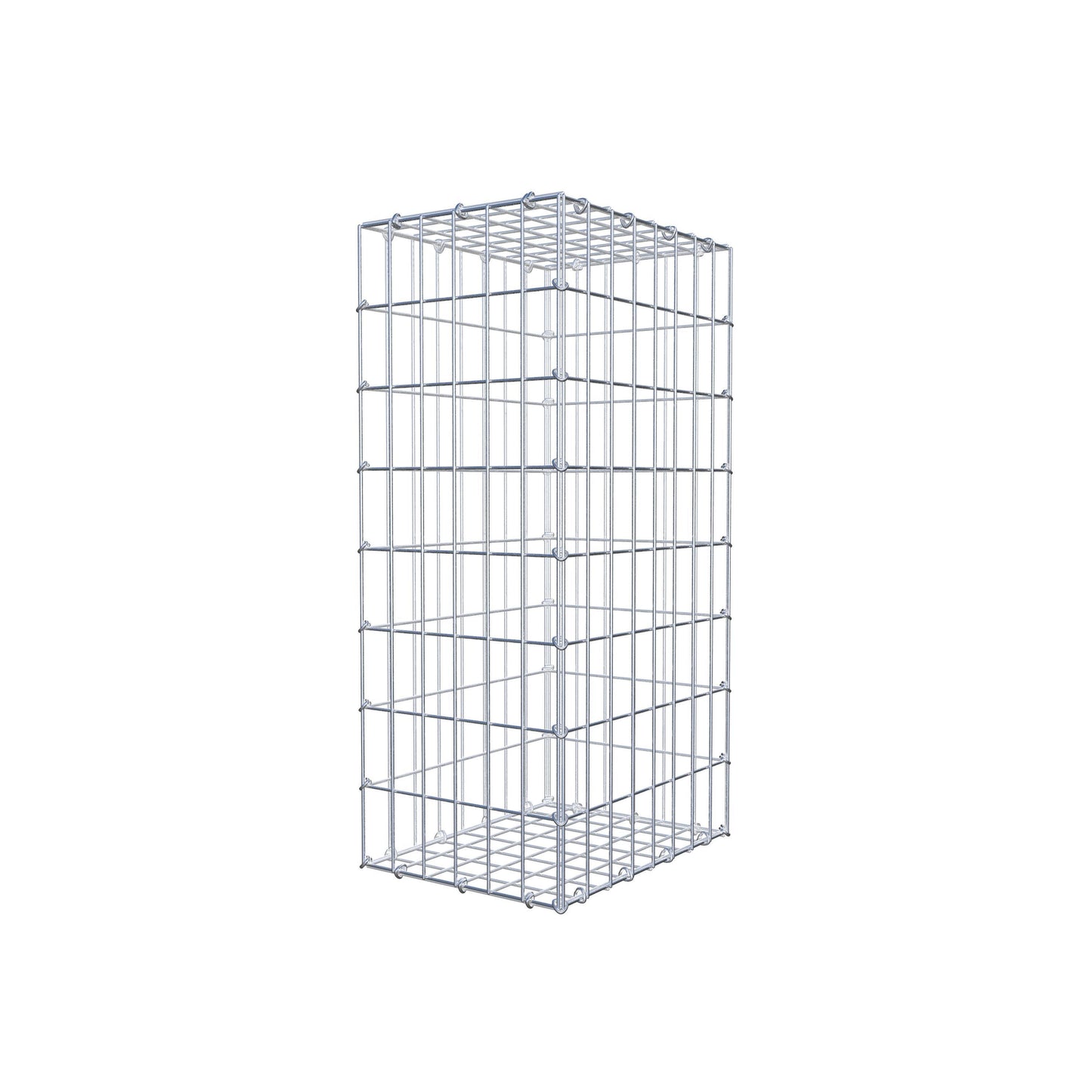 Schanskorf 80 cm x 40 cm x 30 cm (L x H x D), maaswijdte 5 cm x 10 cm, C-ring
