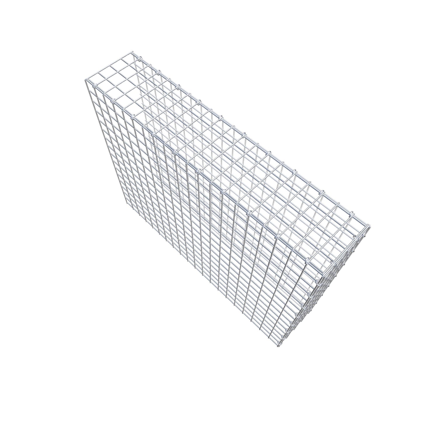 Add-on schanskorf type 4 100 cm x 80 cm x 20 cm (L x H x D), maaswijdte 5 cm x 5 cm, C-ring
