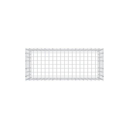 Anbaugabione Typ 3 100 cm x 50 cm x 40 cm (L x H x T), Maschenweite 5 cm x 10 cm, C-Ring